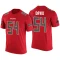 Lavonte David Legend Color Rush T-Shirt - Red