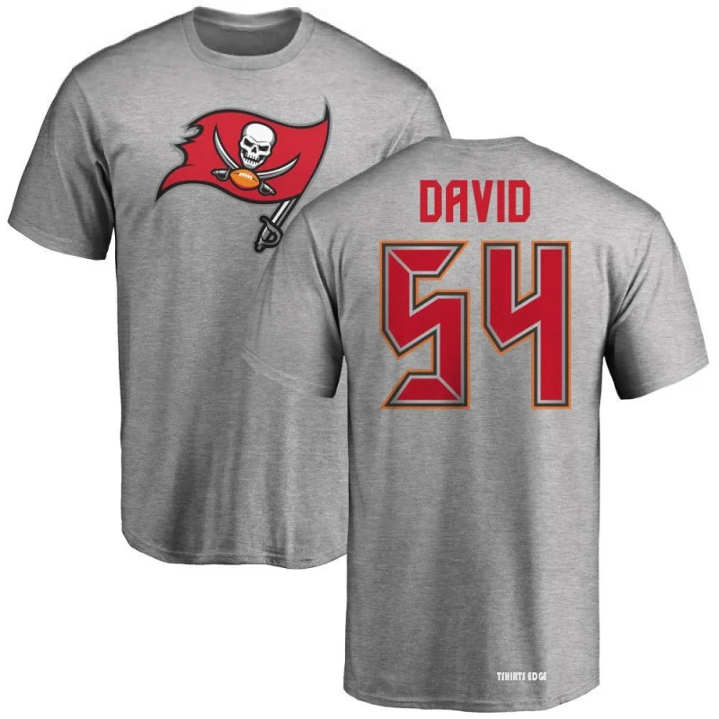 Lavonte David Name & Number T-Shirt - Ash - Tshirtsedge