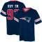 Lawrence Guy Sr. Name & Number Game Day V-Neck T-Shirt - Navy