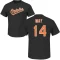 Lee May Name & Number T-Shirt - Black