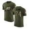 Le'Raven Clark Legend Salute to Service T-Shirt - Olive