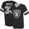 Lester Hayes Name & Number Game Day V-Neck T-Shirt - Black