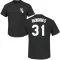 Liam Hendriks Name & Number T-Shirt - Black