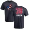 Liam O'Brien Name and Number Banner Wave T-Shirt - Navy