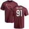 L.J. Collier Name & Number T-Shirt - Maroon