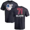 Logan Gillaspie Name and Number Banner Wave T-Shirt - Navy