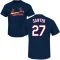 Logan Sawyer Name & Number T-Shirt - Navy