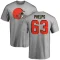 Lonnie Phelps Name & Number T-Shirt - Ash