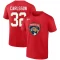 Lucas Carlsson 2023 Stanley Cup Final Name & Number T-Shirt - Red