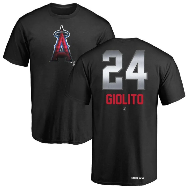 Lucas Giolito Midnight Mascot T-Shirt - Black - Tshirtsedge