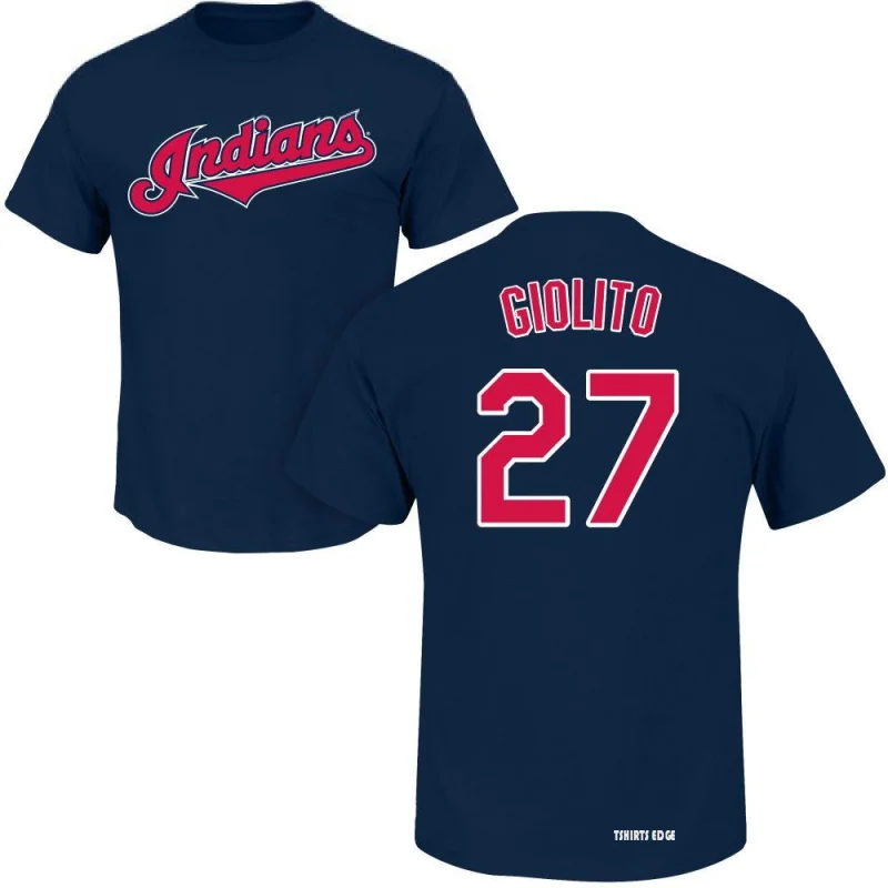 Lucas Giolito Name & Number T-Shirt - Navy - Tshirtsedge