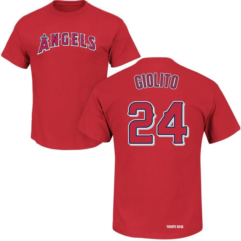 Lucas Giolito Name & Number T-Shirt - Navy - Tshirtsedge