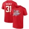 Ludovic Waeber 2023 Eastern Conference Champions Home Ice T-Shirt - Red