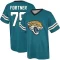 Luke Fortner Name & Number Game Day V-Neck T-Shirt - Teal