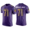 Malaesala Aumavae-Laulu Legend Color Rush T-Shirt - Purple