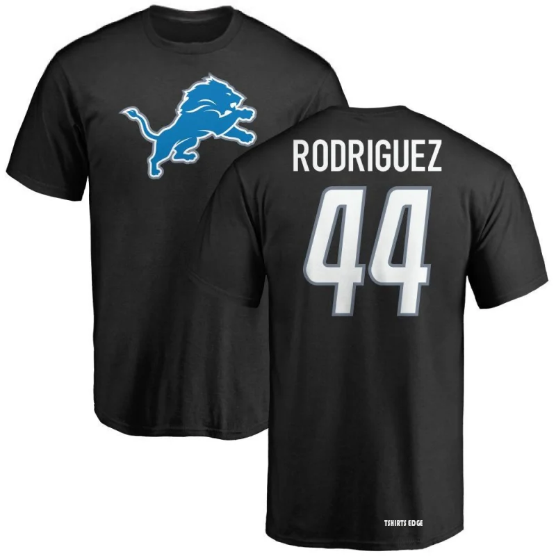 Malcolm Rodriguez Los Name & Number Game Day V-Neck T-Shirt - Blue -  Tshirtsedge