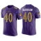 Malik Harrison Legend Color Rush T-Shirt - Purple