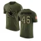 Malik Jefferson Legend Salute to Service T-Shirt - Olive