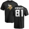 Malik Knowles Name & Number T-Shirt - Black