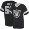 Malik Reed Name & Number Game Day V-Neck T-Shirt - Black