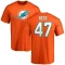 Malik Reed Name & Number T-Shirt - Orange