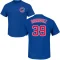 Manuel Rodriguez Name & Number T-Shirt - Royal