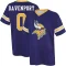 Marcus Davenport Name & Number Game Day V-Neck T-Shirt - Purple