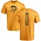 Marcus Pettersson One Color Backer T-Shirt - Gold