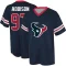 Mario Addison Name & Number Game Day V-Neck T-Shirt - Navy