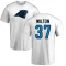 Mark Milton Name & Number T-Shirt - White