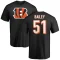 Markus Bailey Name & Number T-Shirt - Black