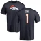 Marquette King Name & Number T-Shirt - Navy