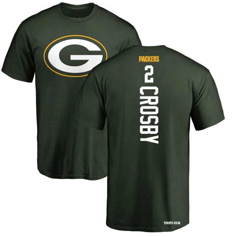 Mason Crosby Backer T-Shirt - Green - Tshirtsedge