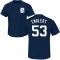 Mason Englert Name & Number T-Shirt - Navy