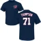 Mason Thompson Name & Number T-Shirt - Navy