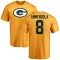 Matt Ammendola Name & Number T-Shirt - Gold