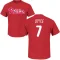 Matt Joyce Name & Number T-Shirt - Red