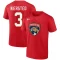 Matt Kiersted 2023 Stanley Cup Final Name & Number T-Shirt - Red