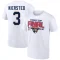 Matt Kiersted 2023 Stanley Cup Final T-Shirt - White