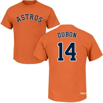 Mauricio Dubon Houston Astros Women's Navy Roster Name & Number T-Shirt 