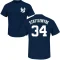 Mel Stottlemyre Name & Number T-Shirt - Navy