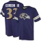 Melvin Gordon III Name & Number Game Day V-Neck T-Shirt - Purple