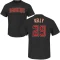 Merrill Kelly Name & Number T-Shirt - Black