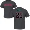 Merrill Kelly Name & Number T-Shirt - Charcoal