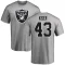 Micah Kiser Name & Number T-Shirt - Ash