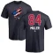 Micah Miller Name and Number Banner Wave T-Shirt - Navy