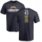 Michael Davis Backer T-Shirt - Navy