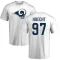 Michael Hoecht Name & Number T-Shirt - White