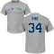 Michael King Name & Number T-Shirt - Gray