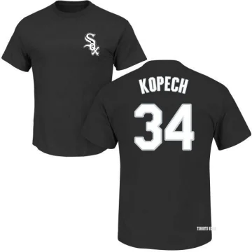 Michael Kopech Name & Number T-Shirt - Black - Tshirtsedge